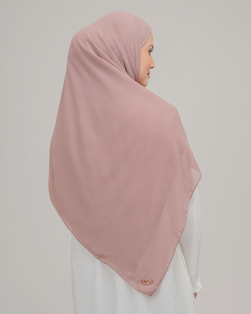 Khalisa Hijab Instant - Rosy Brown