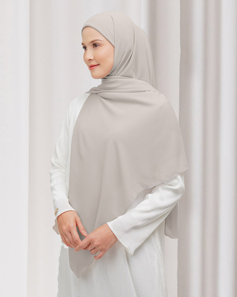 Khalisa Hijab Instant - Silver
