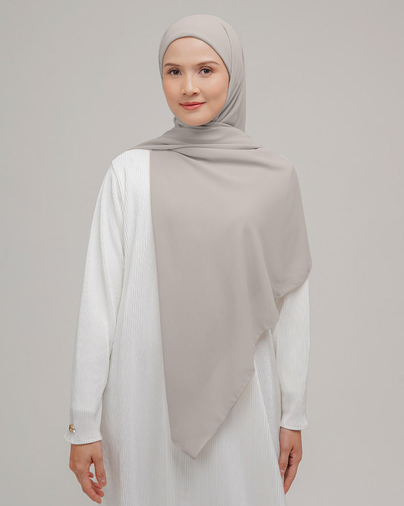 Khalisa Hijab Instant - Silver