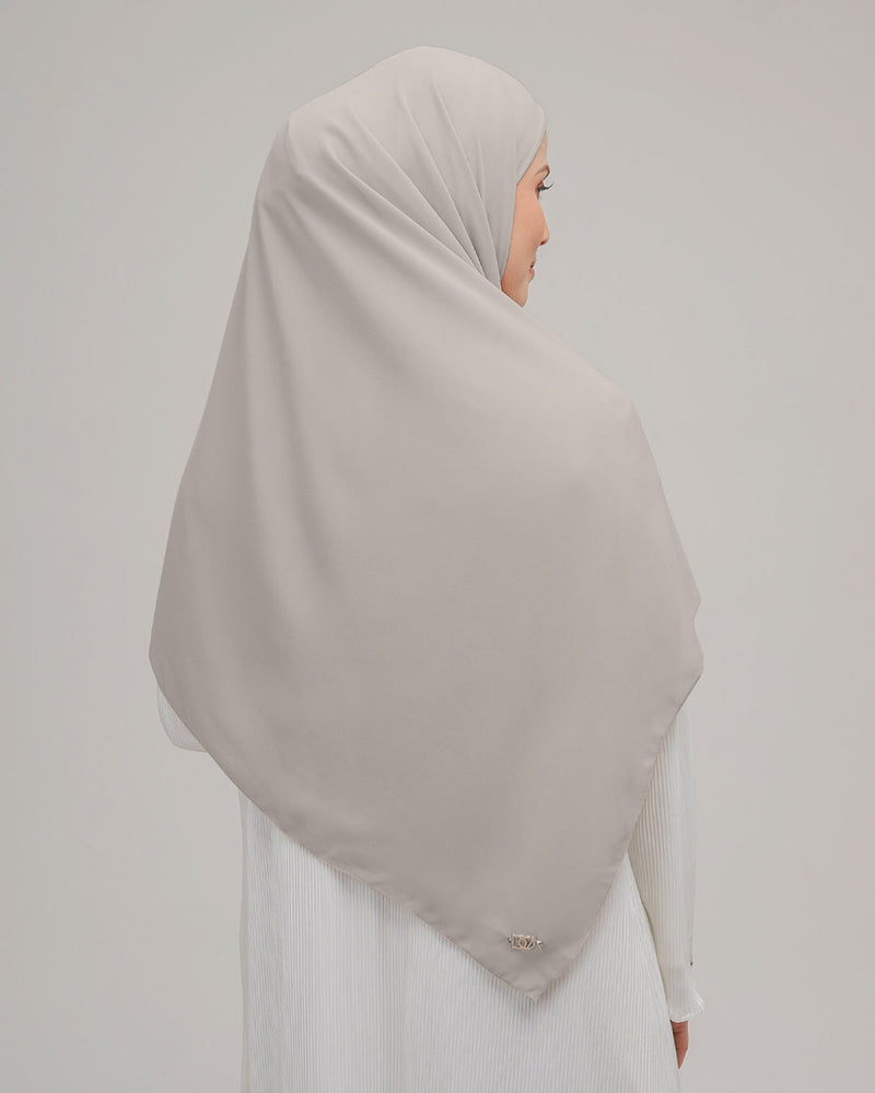 Khalisa Hijab Instant - Silver