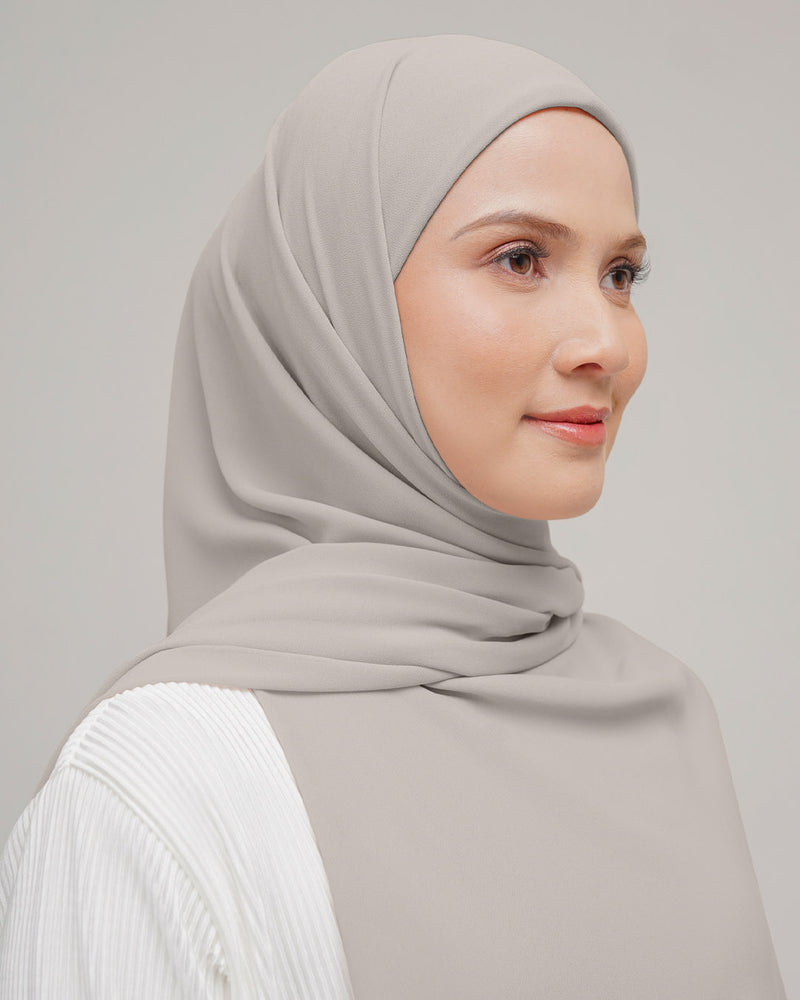Khalisa Hijab Instant - Silver