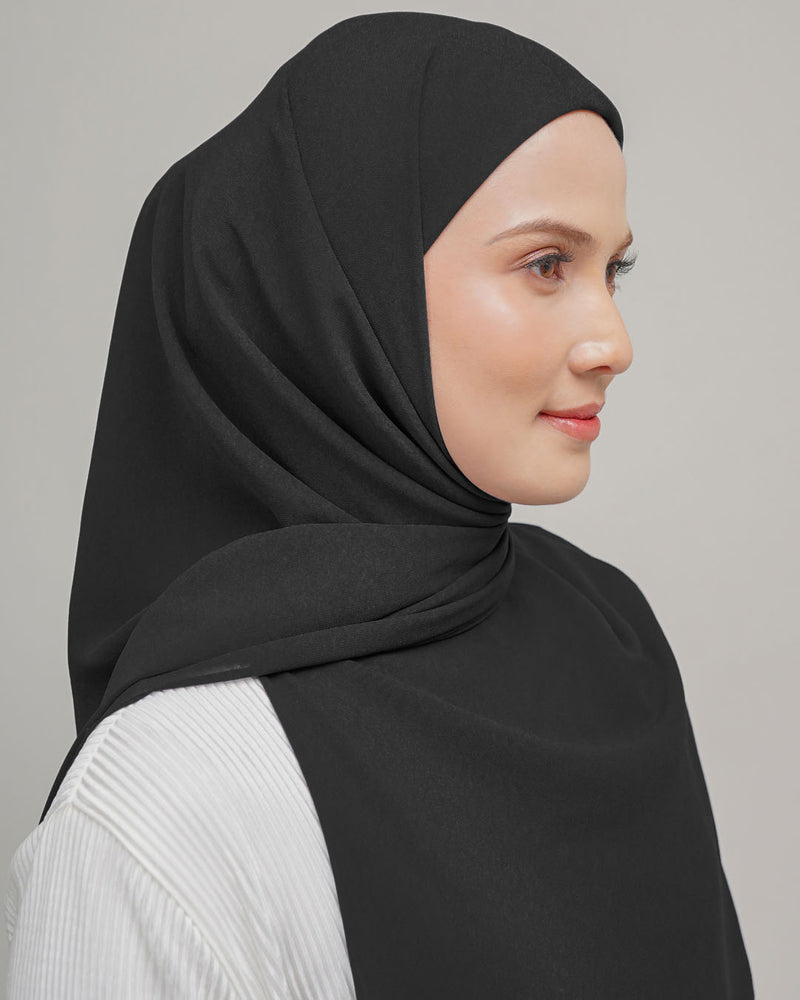 Khalisa Hijab Instant - Black