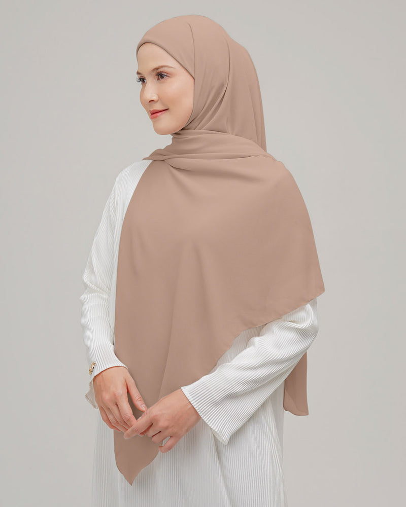 Khalisa Hijab Instant - Caramel