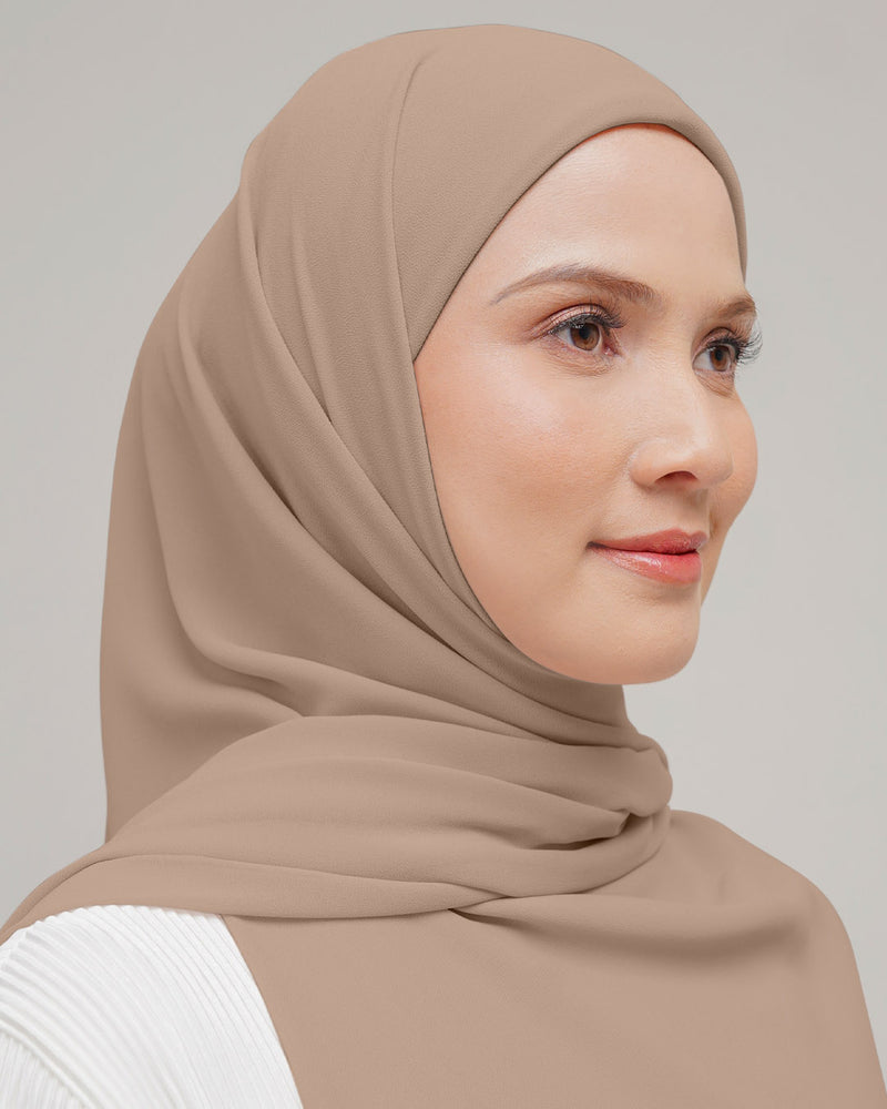 Khalisa Hijab Instant - Caramel