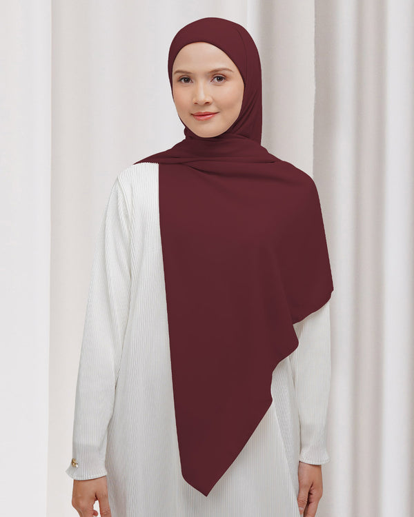 Khalisa Hijab Instant - Maroon