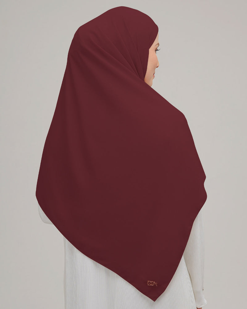 Khalisa Hijab Instant - Maroon