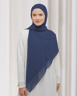 Khalisa Hijab Instant - Navy