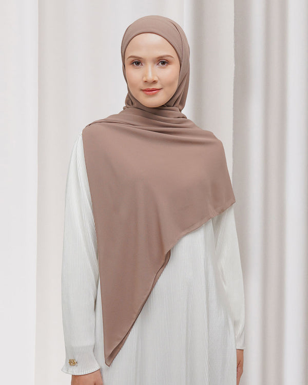 Khalisa Hijab Instant - Sorrell Brown