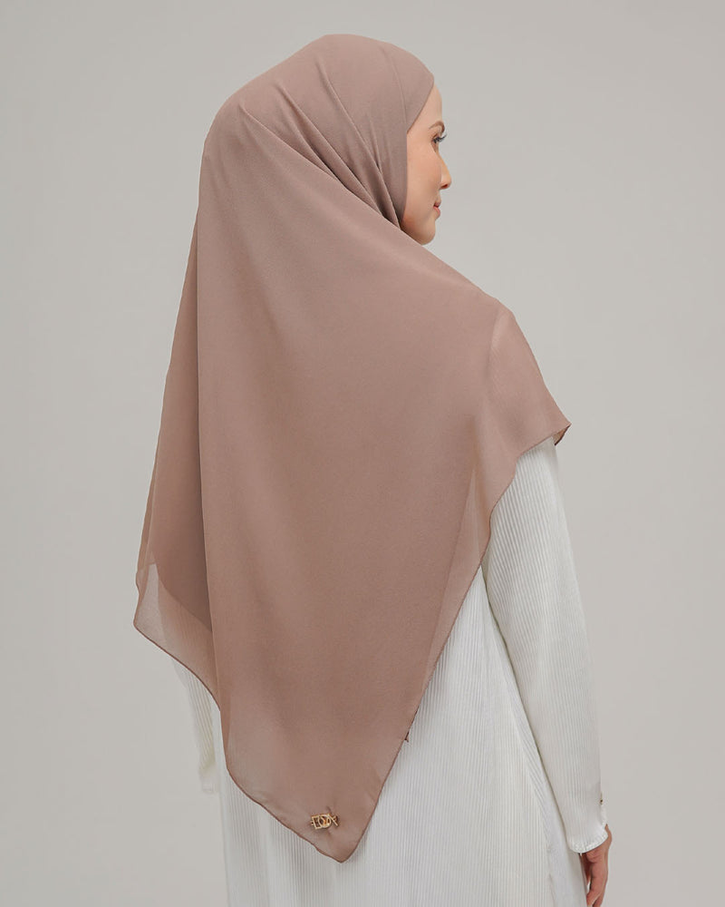 Khalisa Hijab Instant - Sorrell Brown