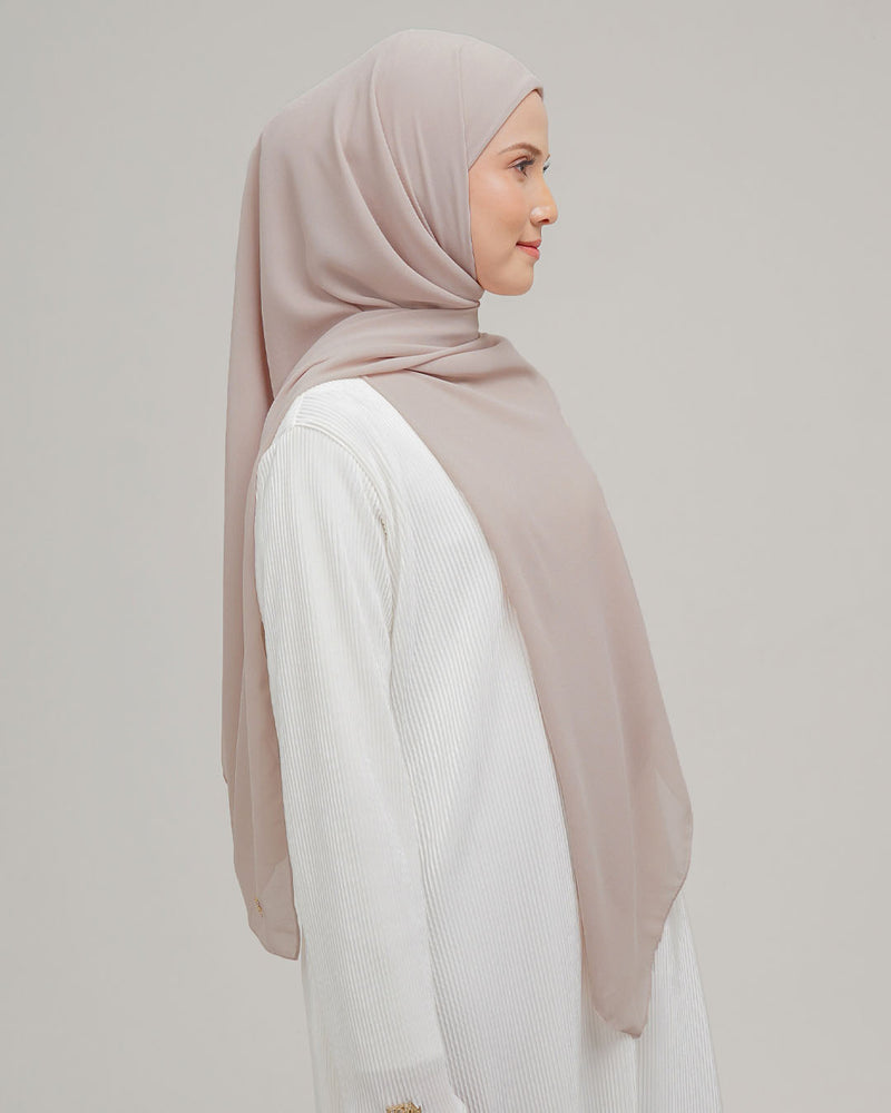 Khalisa Hijab Instant - Taupe