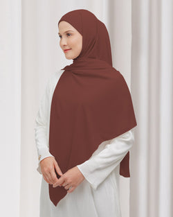 Khalisa Hijab Instant - Teracotta