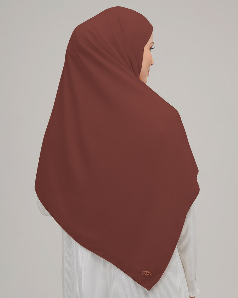 Khalisa Hijab Instant - Teracotta