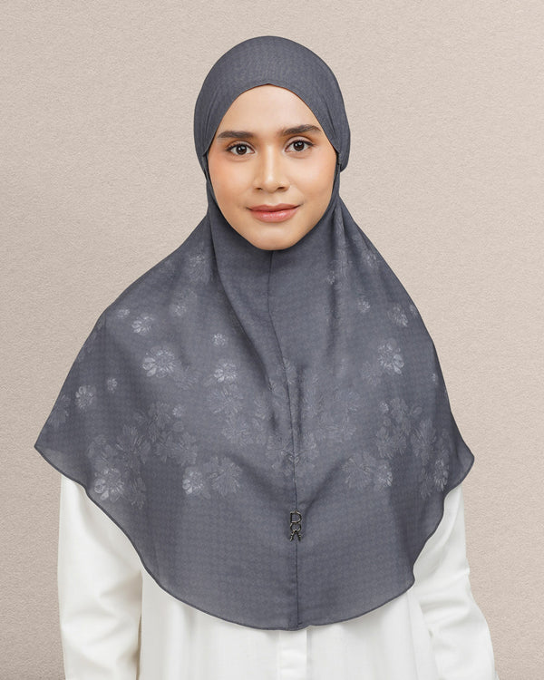 Baiti Kyomi Khimar - Charcoal