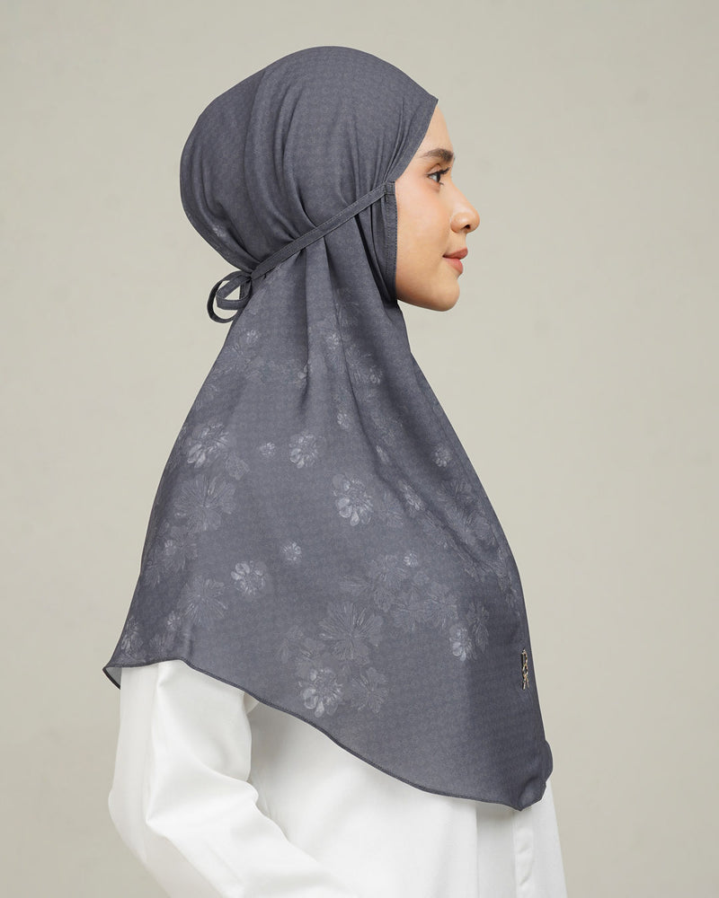 Baiti Kyomi Khimar - Charcoal