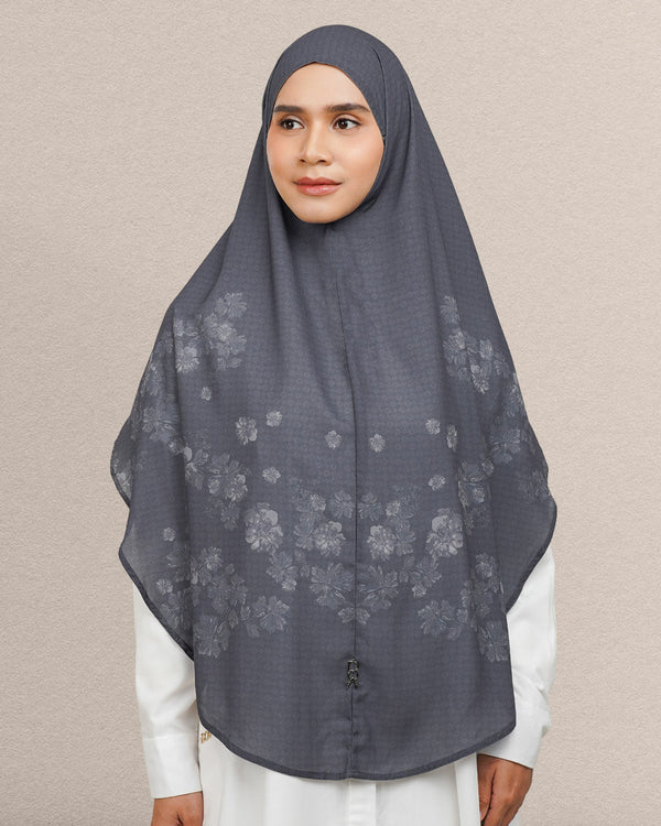 Baiti Kyomi Khimar Syar'i V1 - Charcoal