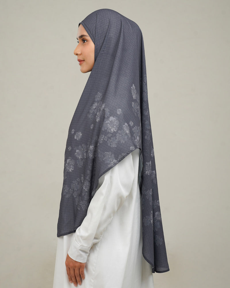 Baiti Kyomi Khimar Syar'i V1 - Charcoal