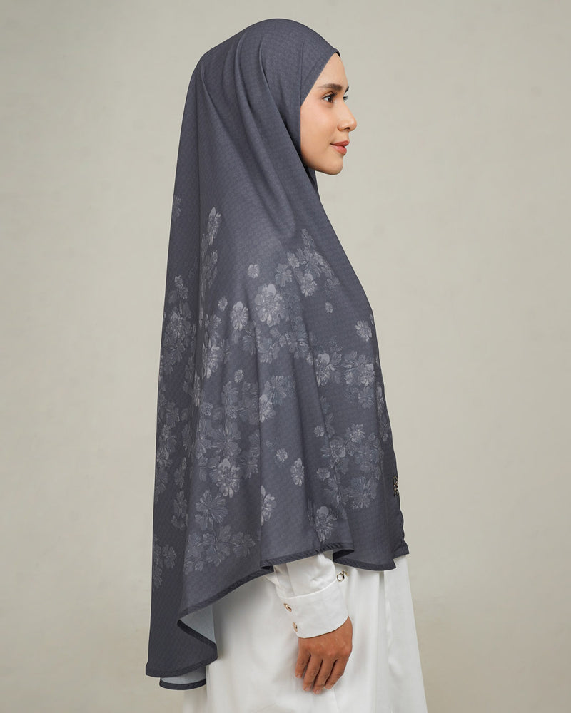 Baiti Kyomi Khimar Syar'i V1 - Charcoal