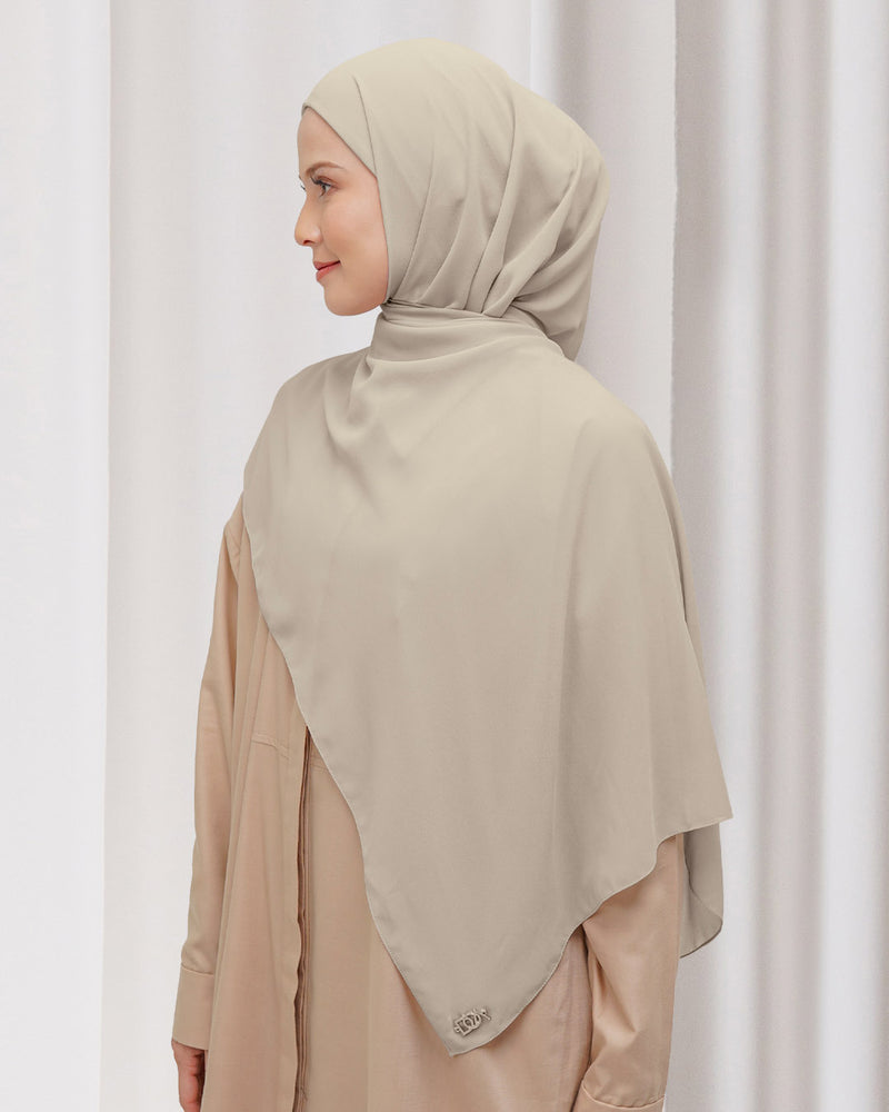Meela Pashmina Instant - Latte