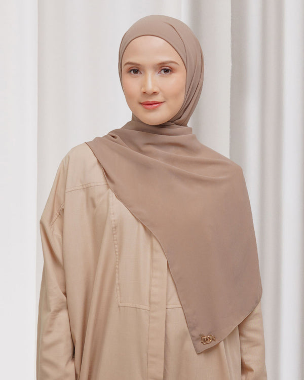 Meela Pashmina Instant - Sorrel Brown