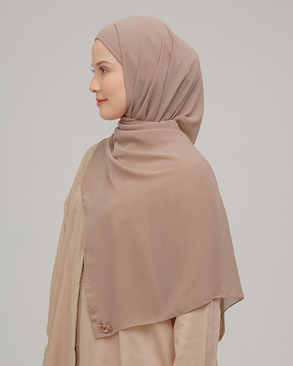 Meela Pashmina Instant - Sorrel Brown