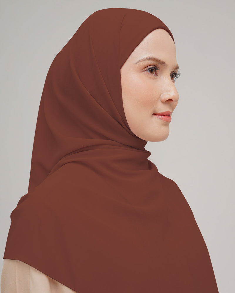 Meela Pashmina Instant - Terracota