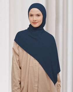 Meela Pashmina Instant - Navy