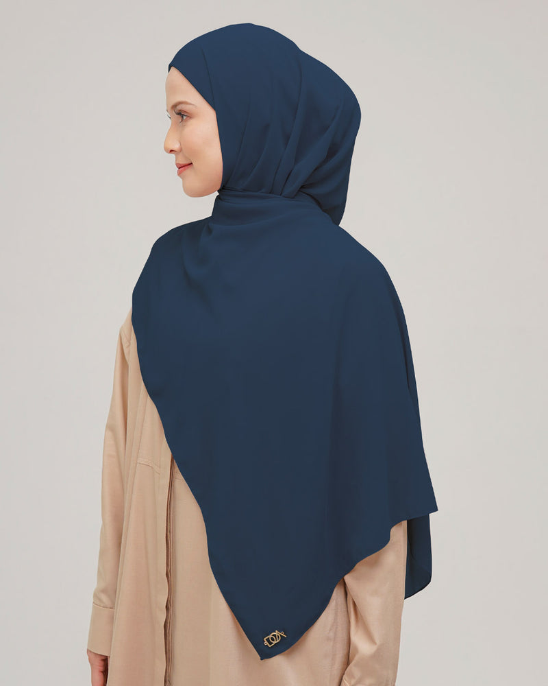 Meela Pashmina Instant - Navy