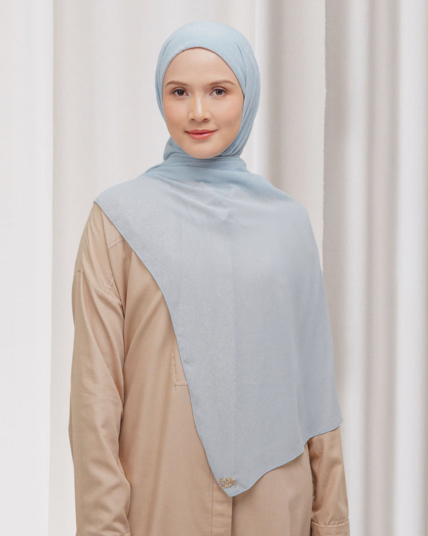 Meela Pashmina Instant - Baby Blue