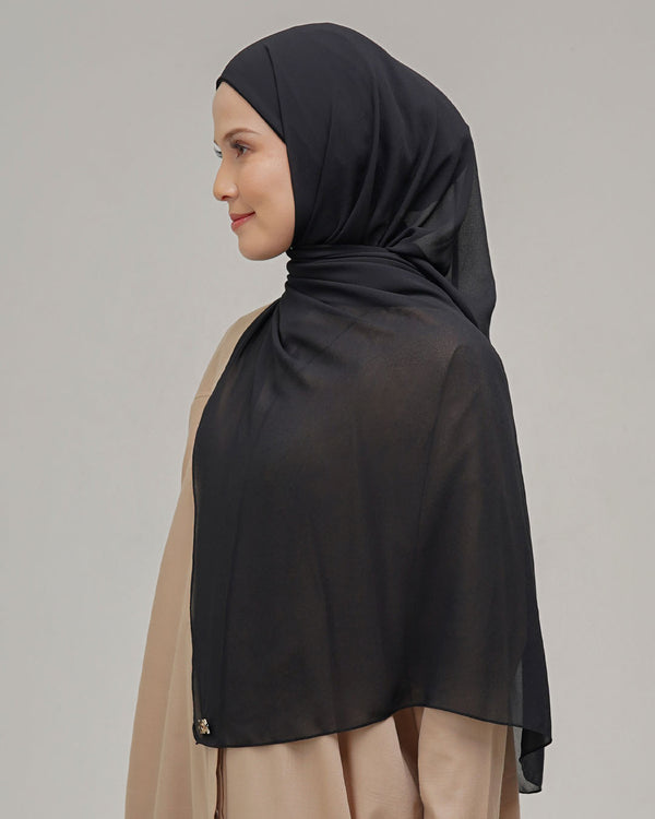 Meela Pashmina Instant - Black