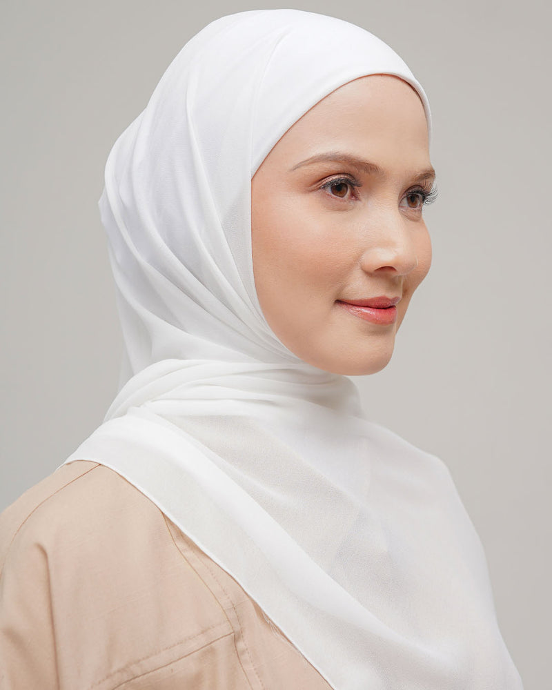 Meela Pashmina Instant - Broken White