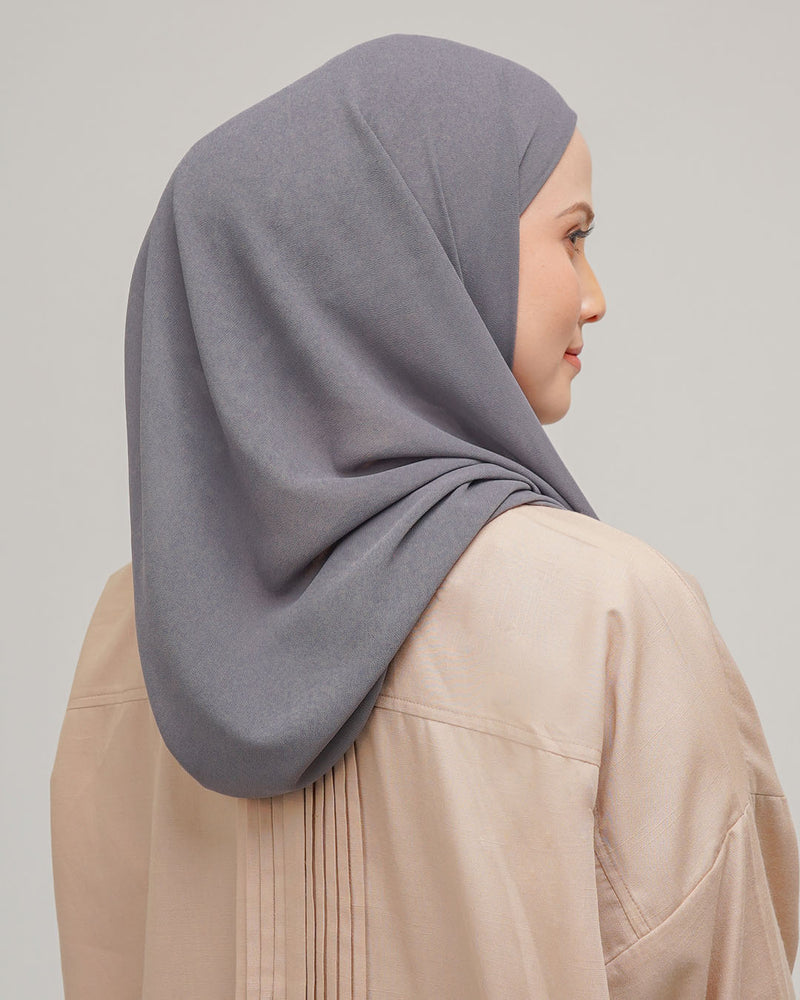 Meela Pashmina Instant - Dark Grey