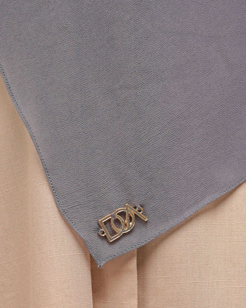 Meela Pashmina Instant - Dark Grey