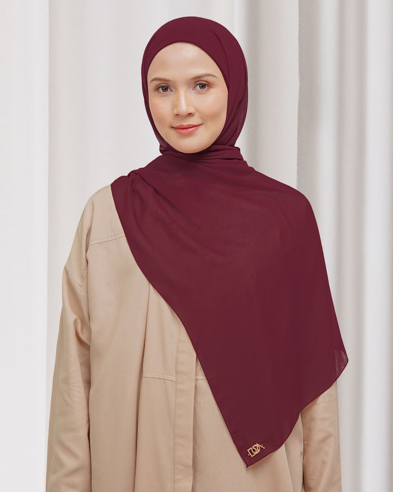 Meela Pashmina Instant - Maroon