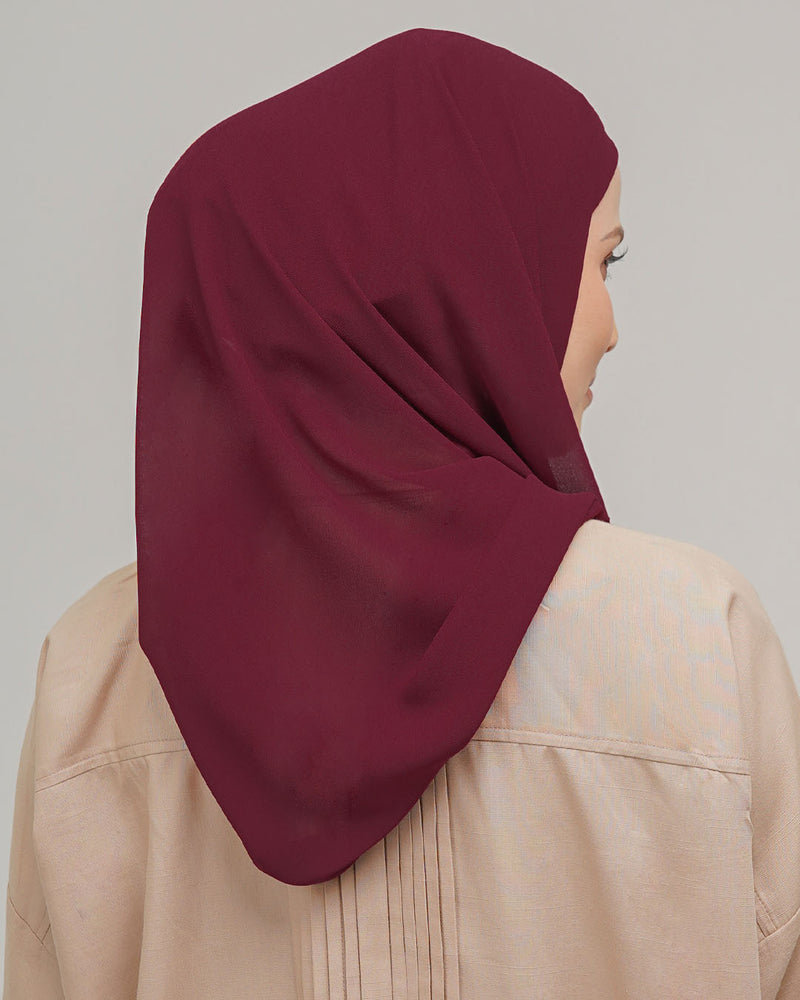 Meela Pashmina Instant - Maroon