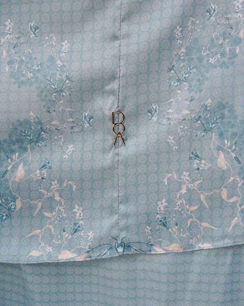 Soleil Prayer Robe - Blue Denim