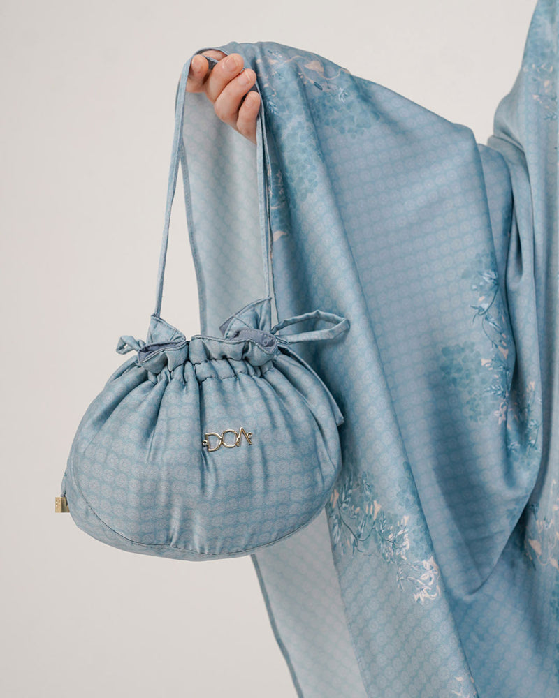 Soleil Prayer Robe - Blue Denim