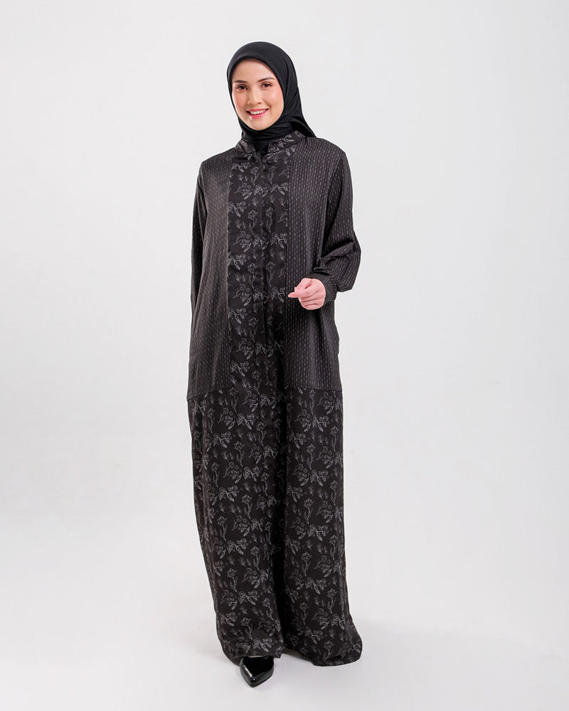 Nadeera Dress - Black