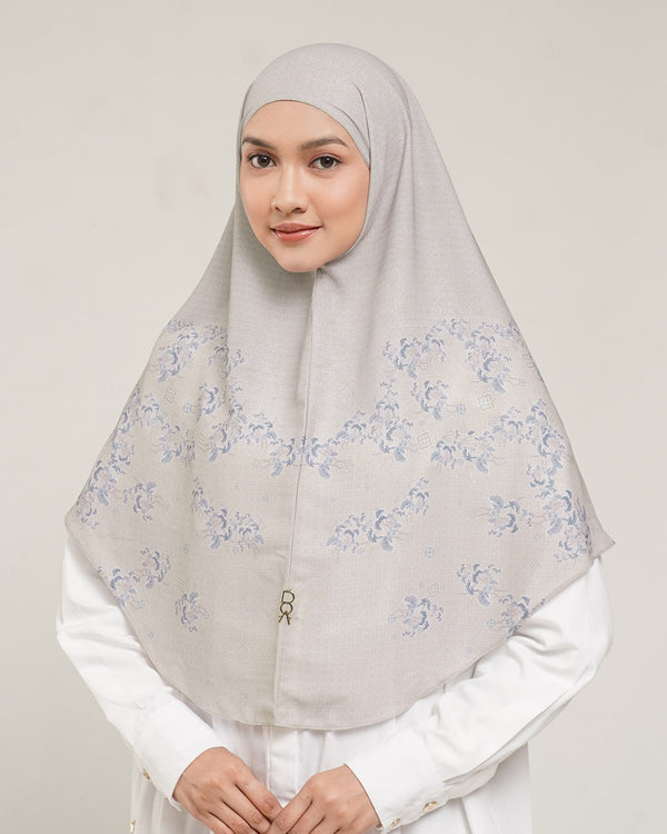 Baiti Puspa Khimar V1 - Ash Taupe