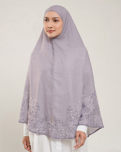 Baiti Puspa Khimar Syar'i V2 - Dusty Purple