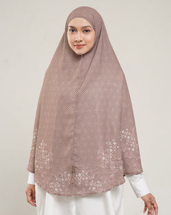 Baiti Puspa Khimar Syar'i V2 - Light Chesnut