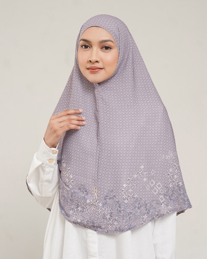 Baiti Puspa Khimar V2 - Dusty Purple