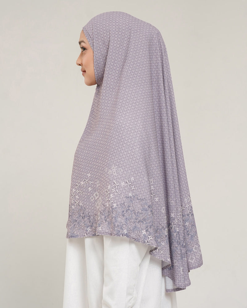 Baiti Puspa Khimar V2 - Dusty Purple