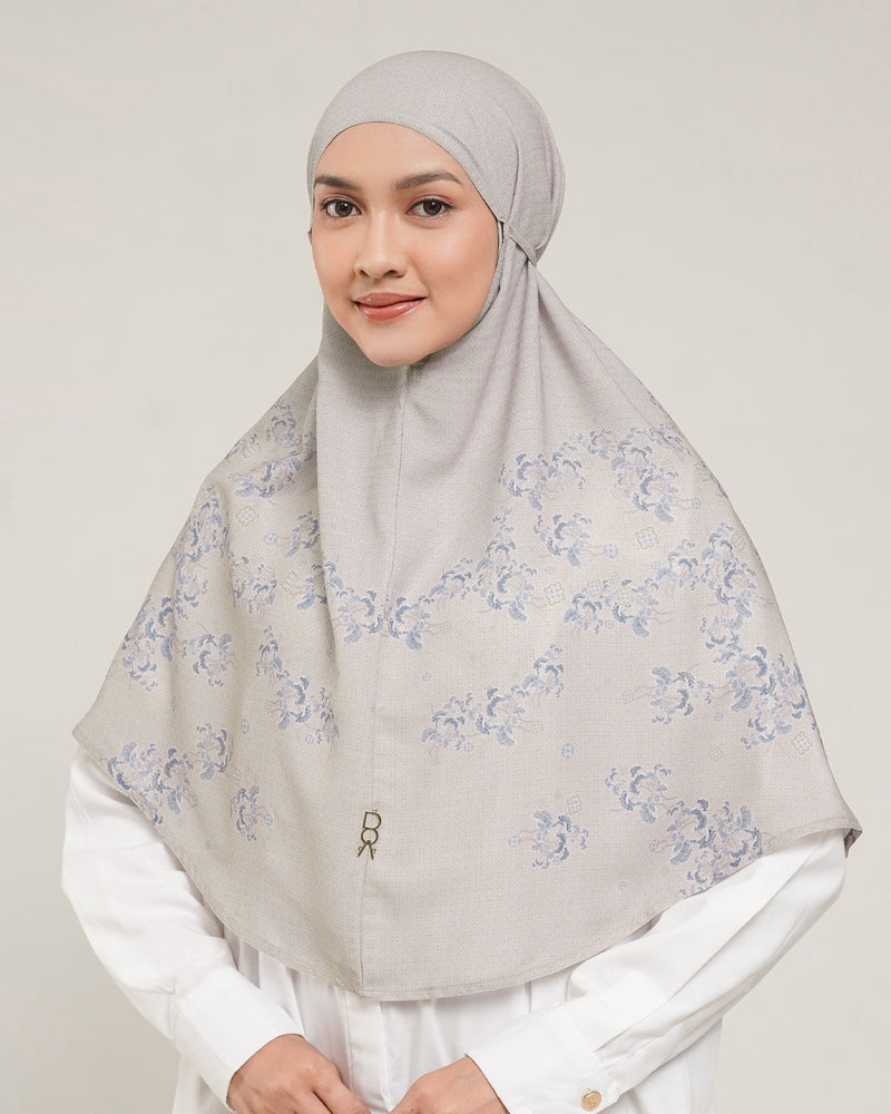 Baiti Puspa Khimar V1 - Ash Taupe