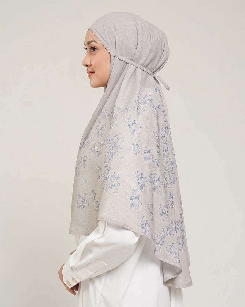 Baiti Puspa Khimar V1 - Ash Taupe