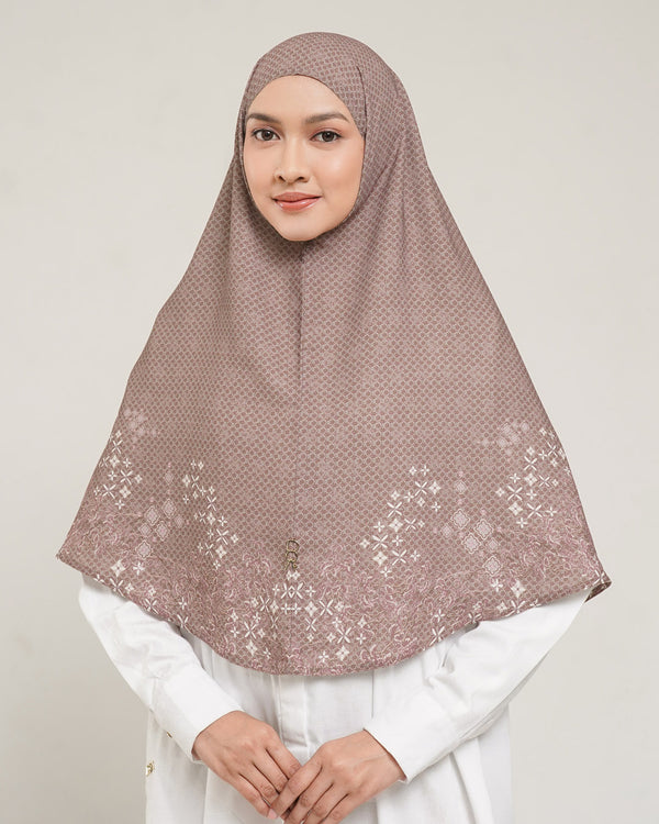Baiti Puspa Khimar V2 - Light Chesnut