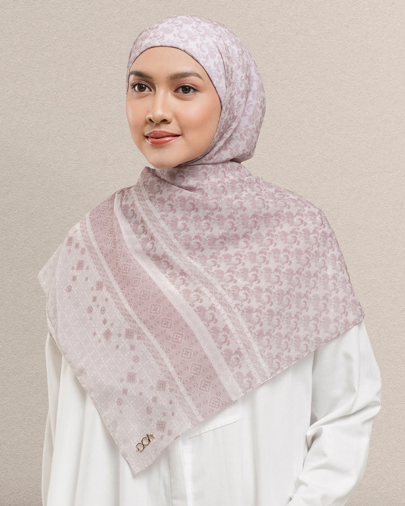Puspa Pashmina Instan - Soft Pink