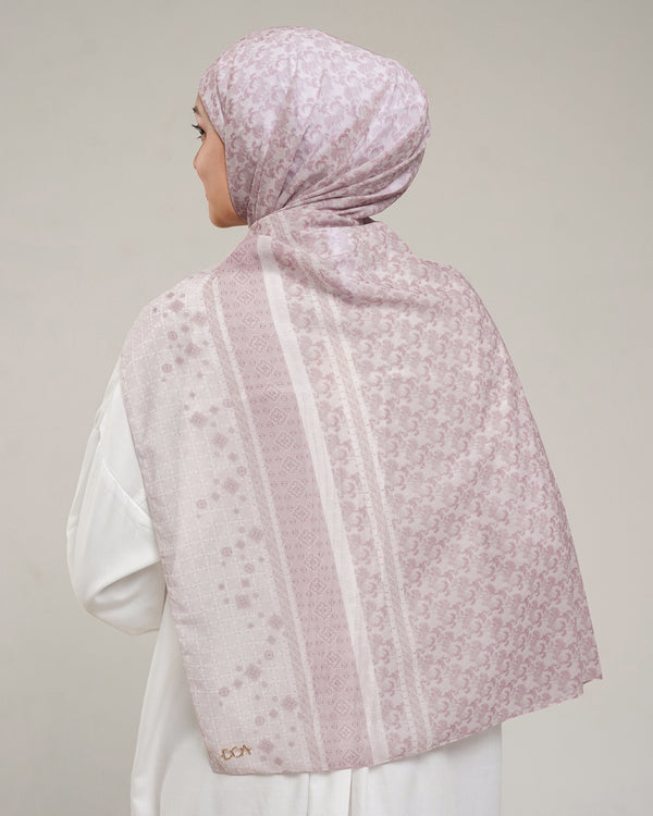 Puspa Pashmina Instan - Soft Pink