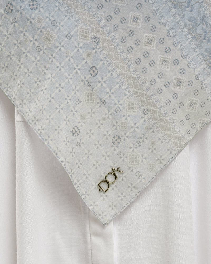 Puspa Pashmina Instan - Cloud Gray