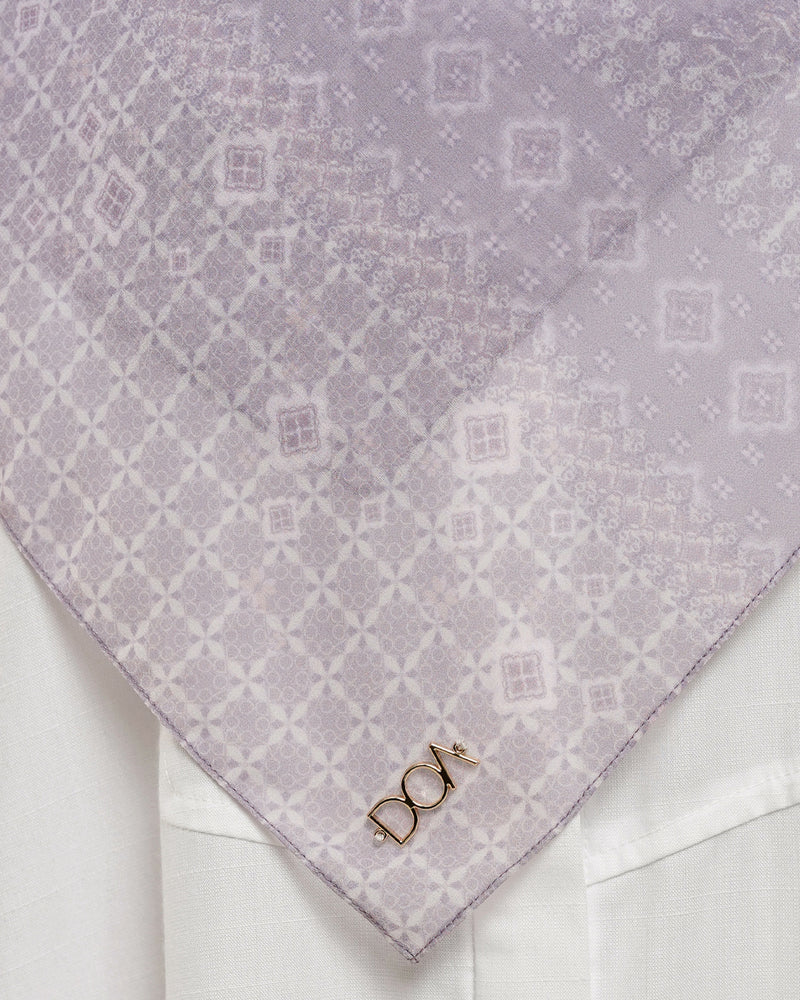 Puspa Pashmina Instan - Dusty Purple