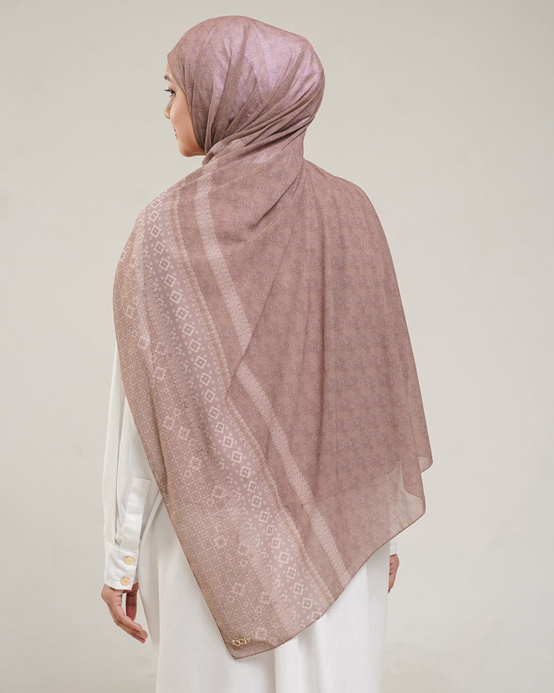 Puspa Pashmina Instan - Light Chestnut